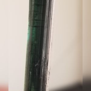 Natural 16 carat + green tourmaline  stick